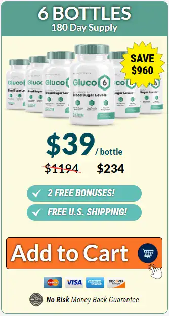 gluco6 six bottles